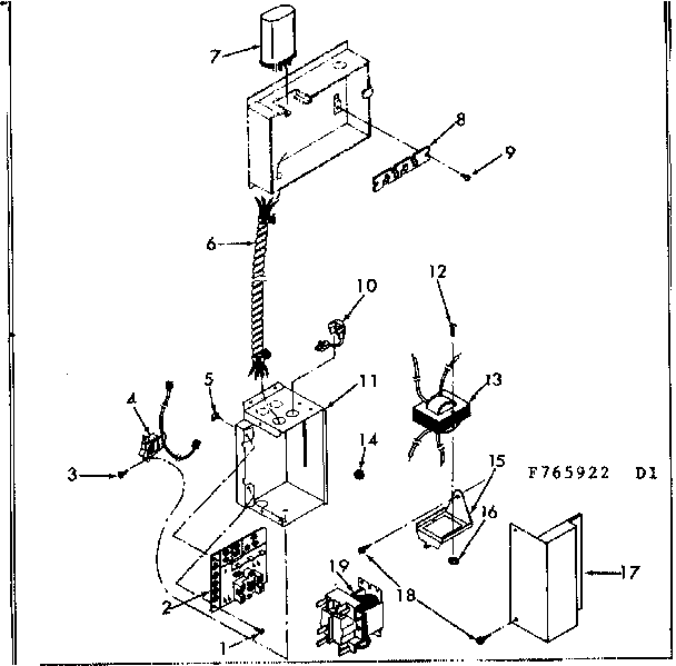 Kenmore 867765922 wiring center diagram