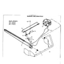 Kenmore 867766232 burner and manifold assembly diagram
