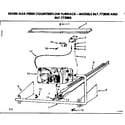Kenmore 867772850 burner assembly diagram