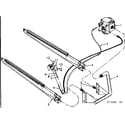 Kenmore 867764920 burner & manifold assy diagram
