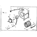 Kenmore 867764920 blower assy diagram