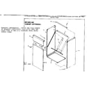 Kenmore 867775261 optional cabinet diagram