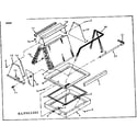 Kenmore 867811223 non-functional replacement parts diagram