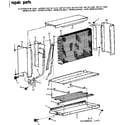Kenmore 867811460 replacement parts diagram