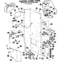 Kenmore 867812931 control panel parts diagram