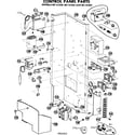 Kenmore 867812931 control panel parts diagram