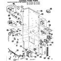 Kenmore 867813061 control panel parts diagram