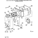 Kenmore 867814190 blower assembly diagram