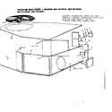 Kenmore 867814410 non-functional replacement parts diagram