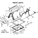 Kenmore 867815230 unit parts diagram