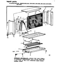Kenmore 867815360 unit parts diagram