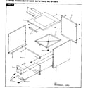 Kenmore 867815892 cabinet diagram