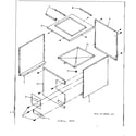 Kenmore 867815890 cabinet diagram