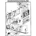 Kenmore 867816214 functional replacement parts diagram