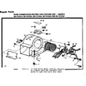 Kenmore 867816214 blower assembly diagram