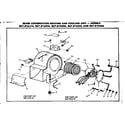 Kenmore 867816346 blower assembly diagram