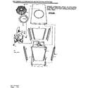 Kenmore 867817840 non-functional replacement parts diagram