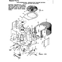 Kenmore 867819511 unit parts diagram