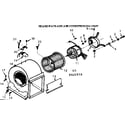 Kenmore 867820940 blower assembly diagram