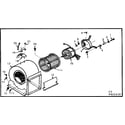 Kenmore 867822451 blower assembly diagram