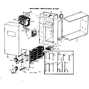 Kenmore 867823311 functional replacement parts diagram