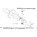 Craftsman 1318532 differential and axle assembly diagram