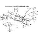 Craftsman 13196467 transmission assembly diagram