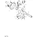 Craftsman 13196911 differential and axle assembly diagram