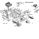 Craftsman 13196911 seat assembly diagram