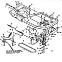 Craftsman 13196911 chassis assembly diagram