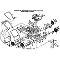 Craftsman 131973932 mower deck diagram
