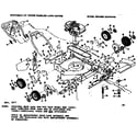 Craftsman 131978400 mower deck diagram