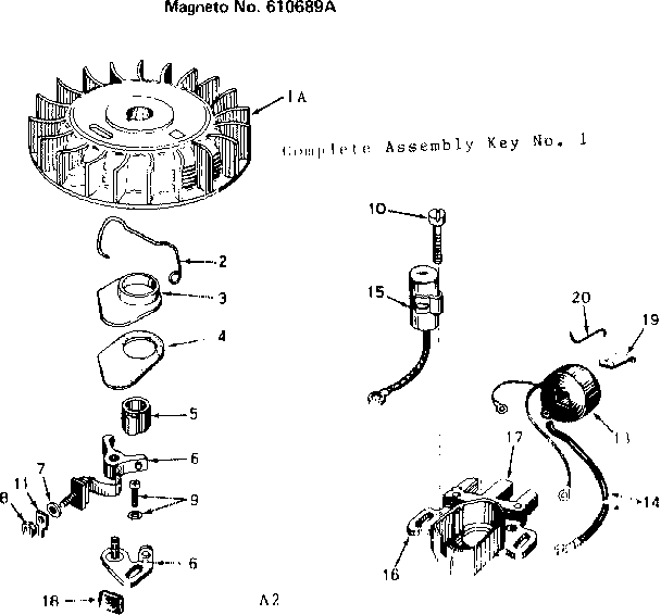 Craftsman 91725440 magneto diagram