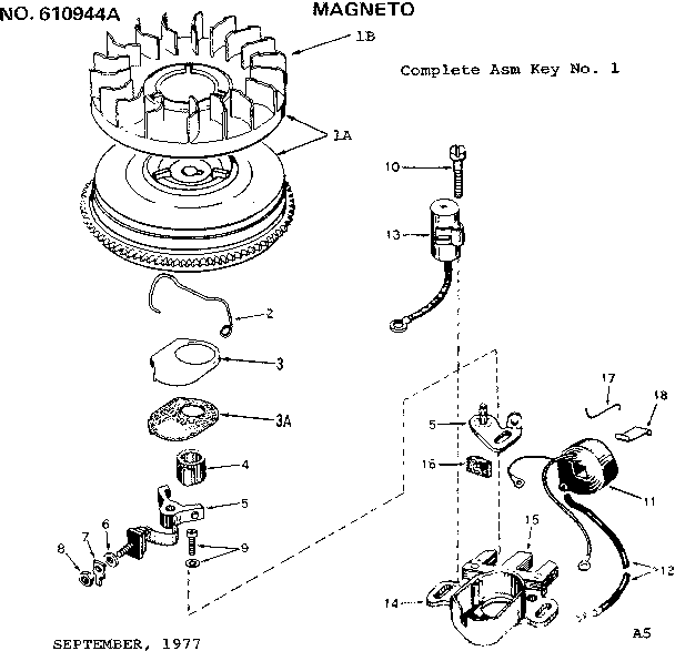 Craftsman 536918100 magneto diagram
