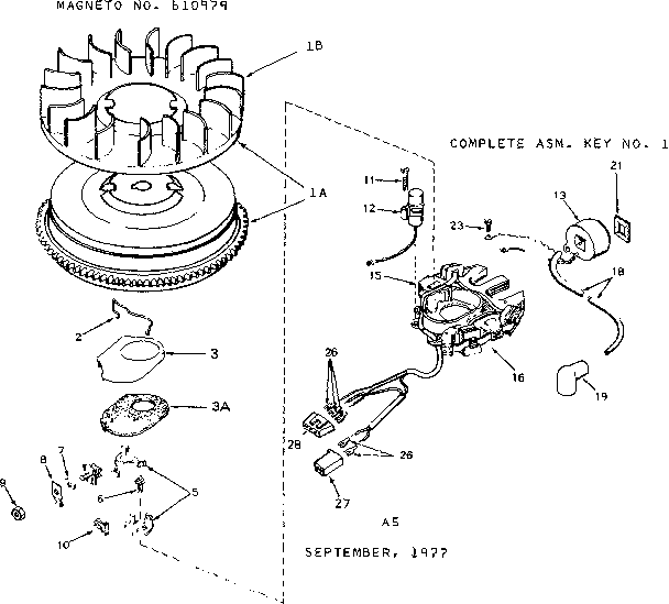 Craftsman 917255270 magneto diagram