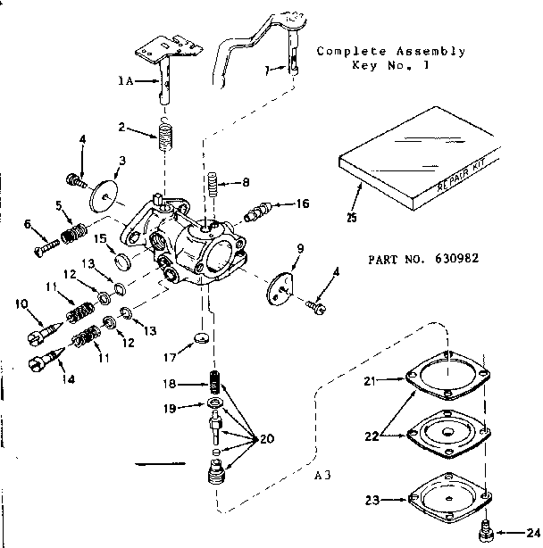 Fimco ES-121 replacement parts diagram