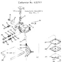Craftsman 143184152 replacement parts diagram