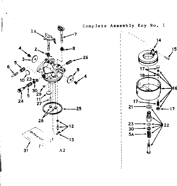 Craftsman 91725481 carburetor diagram