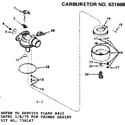 Sears 143224242 carburetor diagram