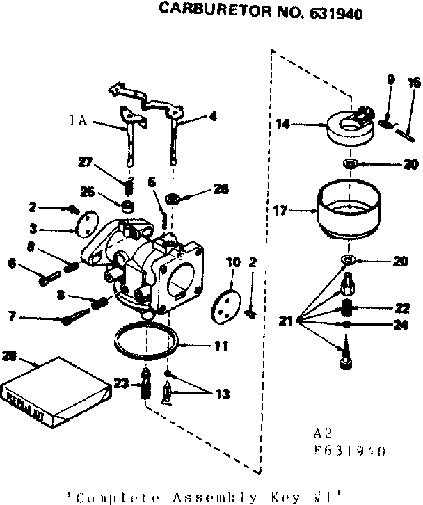 Craftsman 917257091 replacement parts diagram