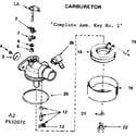 Craftsman 131973611 replacement parts diagram