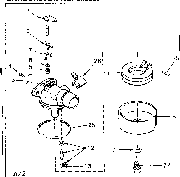 Craftsman 131903113 replacement parts diagram