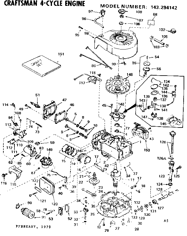 Craftsman 131973612 replacement parts diagram