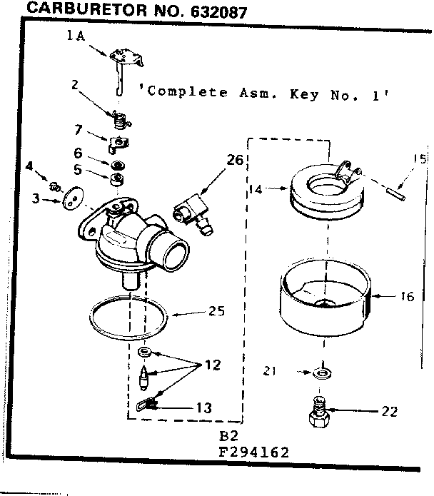 Craftsman 131903113 carburetor diagram