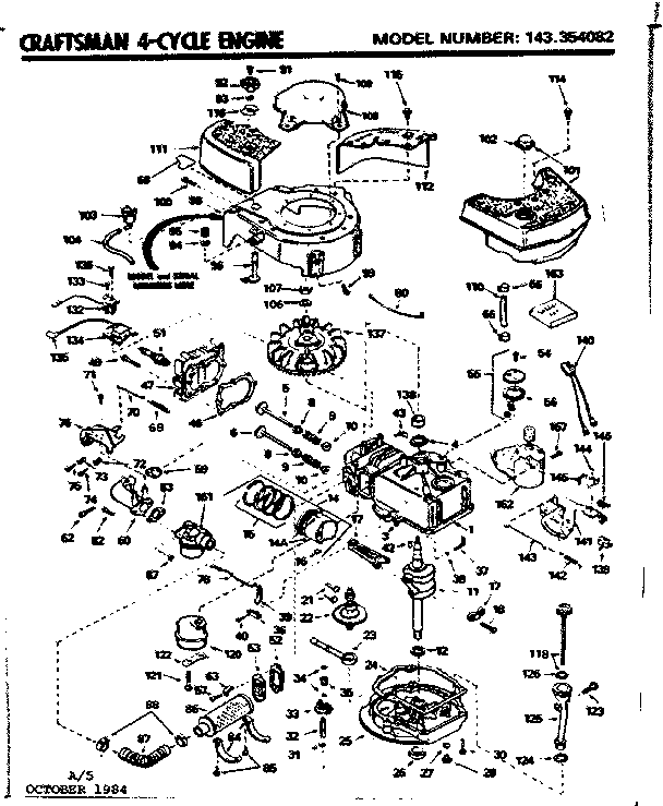 Craftsman 917374321 replacement parts diagram