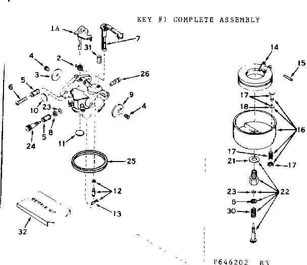 Craftsman 53690515 carburetor diagram