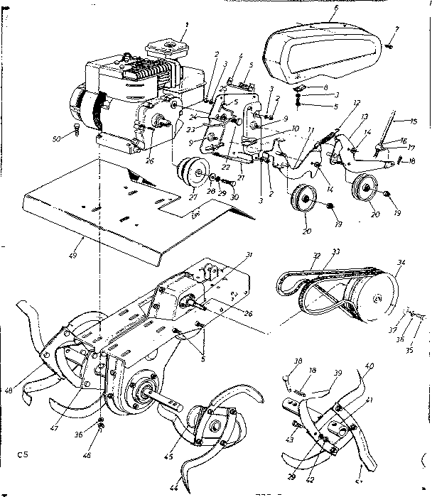 Craftsman 247297750 engine diagram
