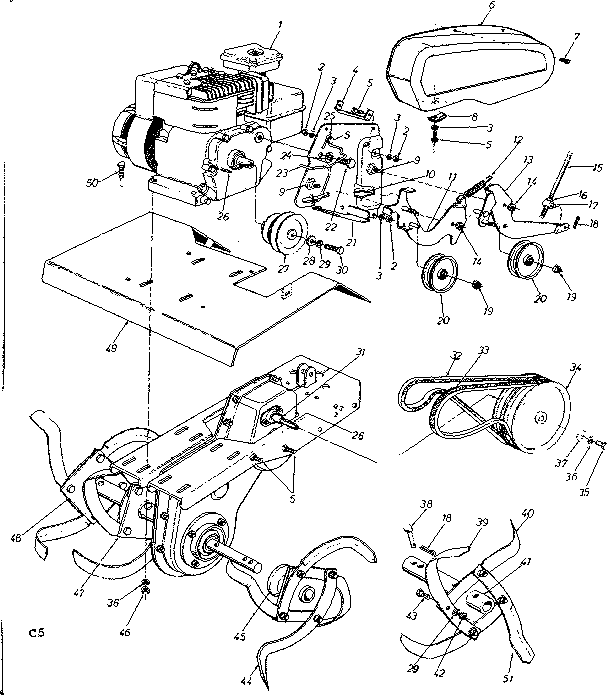 Craftsman 247298750 engine diagram