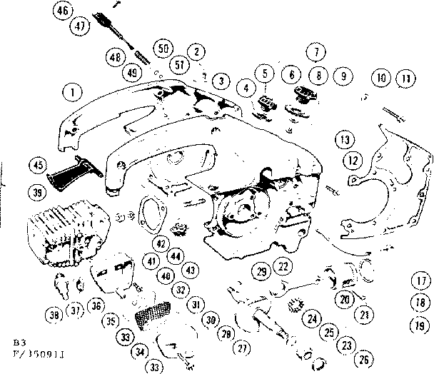 Craftsman 358350911 main frame diagram