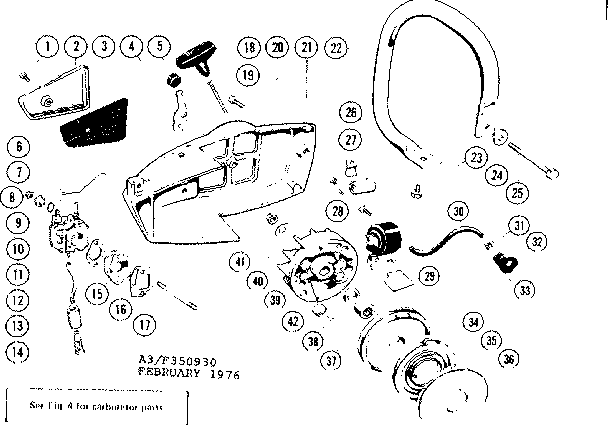 Craftsman 358350930 main frame diagram